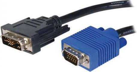 ADJKOF21995449 cavo DVI/VGA 5 metri colore Nero ADJKOF21995449