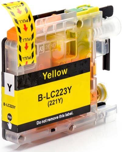 cartuccia-compatibile-brother-lc223-giallo Cartuccia Compatibile Brother LC223Y Giallo