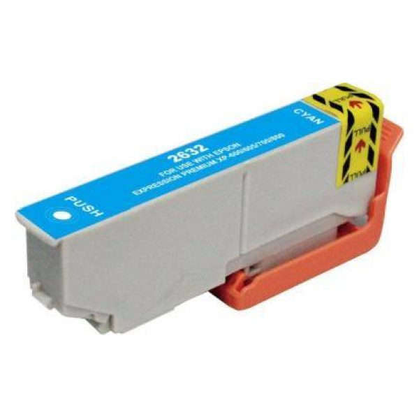 Cartuccia Compatibile Epson T02632 Ciano