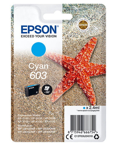 0070060_epson-singlepack-cyan-603-ink Cartuccia Originale Epson 603 Ciano