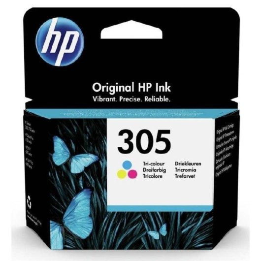 1737-hp-305-cartucho-de-tinta-original-tricolor Cartuccia Originale HP 305 Tricolore 3YM60AE