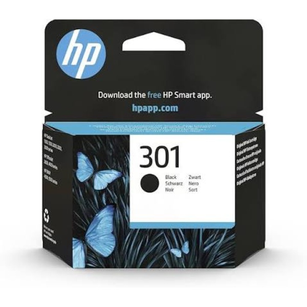 Cartuccia Originale HP 301 Nero CH561EE