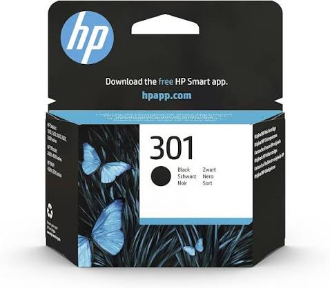 301bkù Cartuccia Originale HP 301 Nero CH561EE