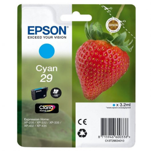 46533_2 Cartuccia Originale Epson T2982 Ciano 29