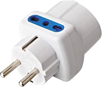 51pag7v7SKL._AC_UF350,350_QL80_ Techly Adattatore Triplo Spina Schuko a Prese Bipasso con Schuko IPW-TRP1040
