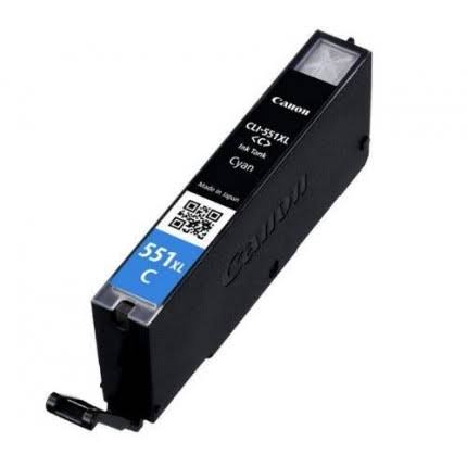 Cartuccia Compatibile Canon CLI-551C XL Ciano