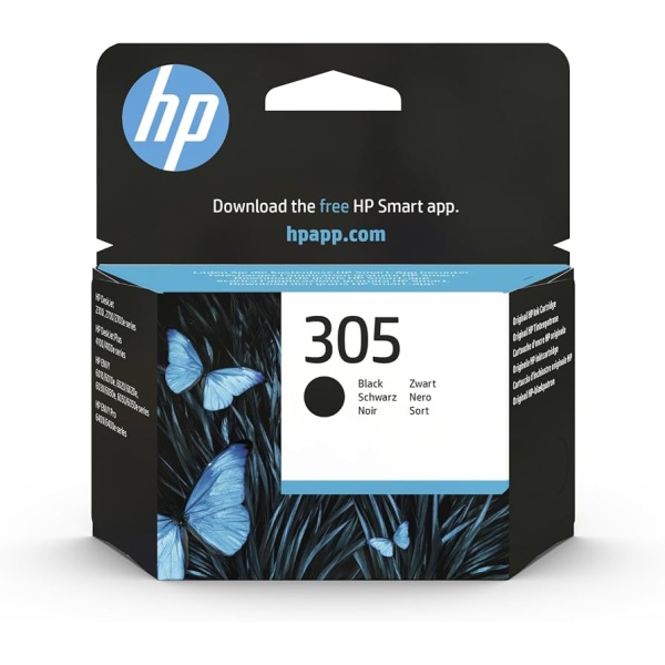 Cartuccia Originale HP 305 Nero 3YM61AE