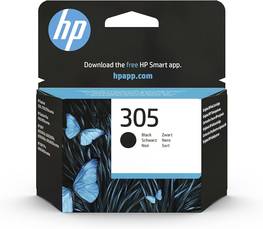 71YKe+EvIXL._AC_UF894,1000_QL80_ Cartuccia Originale HP 305 Nero 3YM61AE