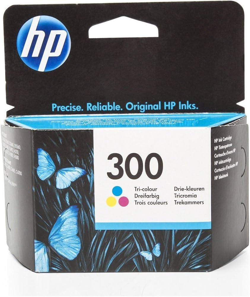 Cartuccia Originale HP 300 Tricolore CC643EE