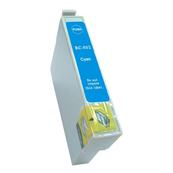 802 Cartuccia Compatibile Epson T0802 Ciano