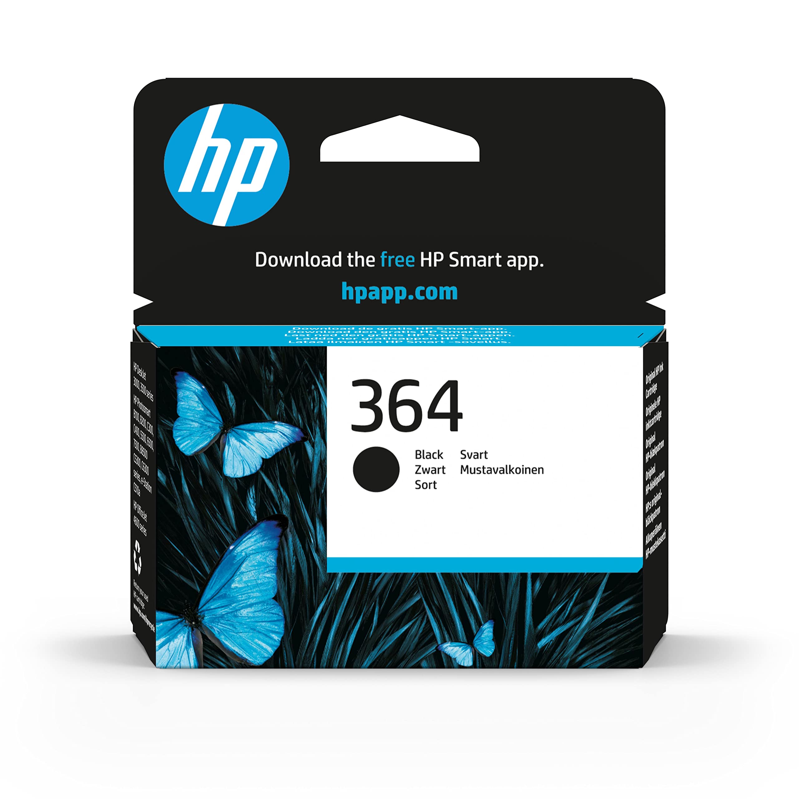 81E4rbPzbTL Cartuccia Originale HP 364 Nero CB316EE