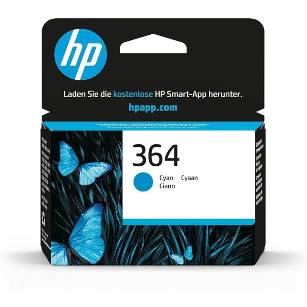 81LB8Osb1FL._AC_UF1000,1000_QL80_ Cartuccia Originale HP 364 Ciano CB318EE