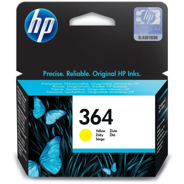 Cartuccia Originale HP 364 Giallo CB320EE