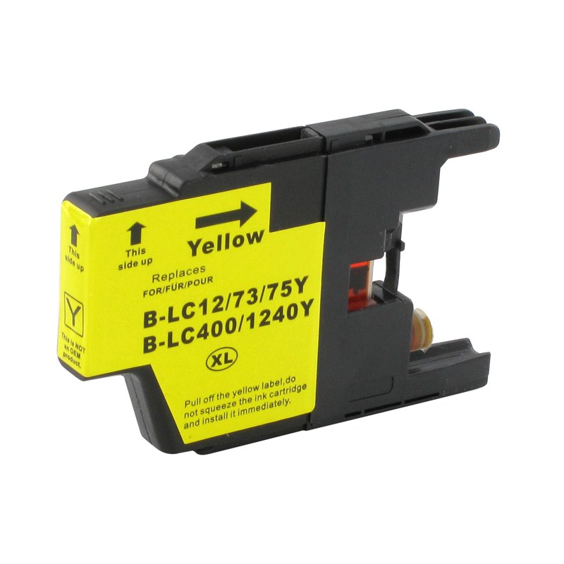 COBROLC1240Y Cartuccia Compatibile Brother LC1240Y Giallo