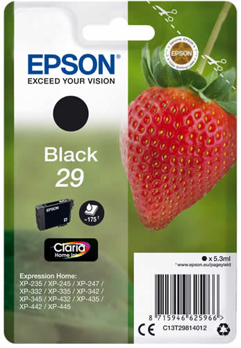 EPSON-Cartuccia2981-Nero Cartuccia Originale Epson T2981 Nero 29