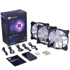 MFY-F4DC-083PC-R1 Cooler Master Kit MasterFan Pro 140 Air Flow PWM RGB con controller RGB MFY-F4DC-083PC-R1