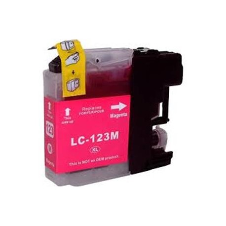cartuccia-brother-lc123-magenta-compatibile Cartuccia Compatibile Brother LC123M Magenta