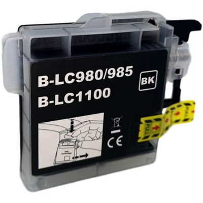 cartuccia-brother-lc980bk-lc1100bk-nero-compatibile Cartuccia Compatibile Brother LC980BK / LC1100BK