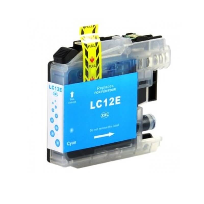 cartuccia-compatibile-brother-lc12e-c-ciano-non-originale-con-chip-1200-pagine Cartuccia Compatibile Brother LC12E Giallo