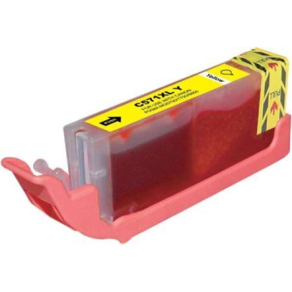 cartuccia-compatibile-canon-cli571-giallo Cartuccia Compatibile Canon CLI-570Y XL Giallo