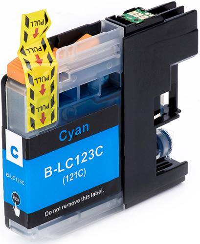 cartuccia-compatibile-lc123-ciano Cartuccia Compatibile Brother LC123C Ciano