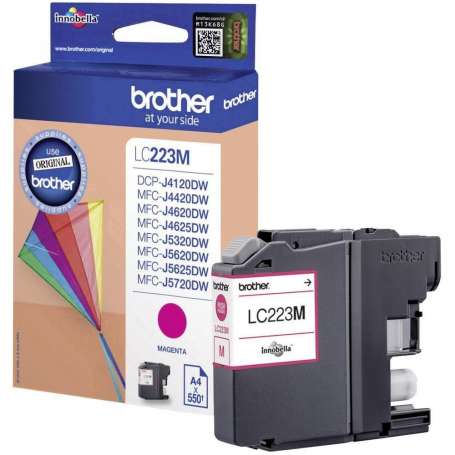 cartuccia-originale-brother-lc-223-magenta Cartuccia Originale Brother LC223M Magenta