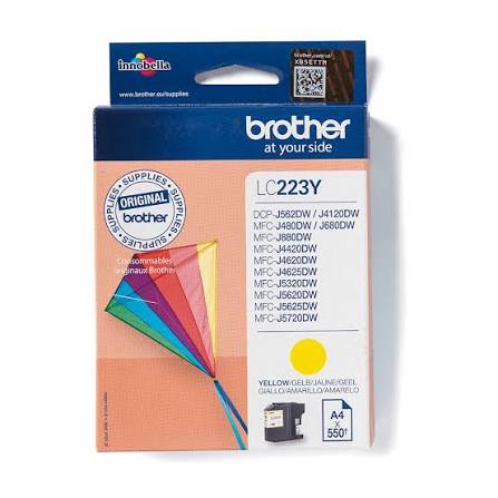 lc223gia Cartuccia Originale Brother LC223Y Giallo