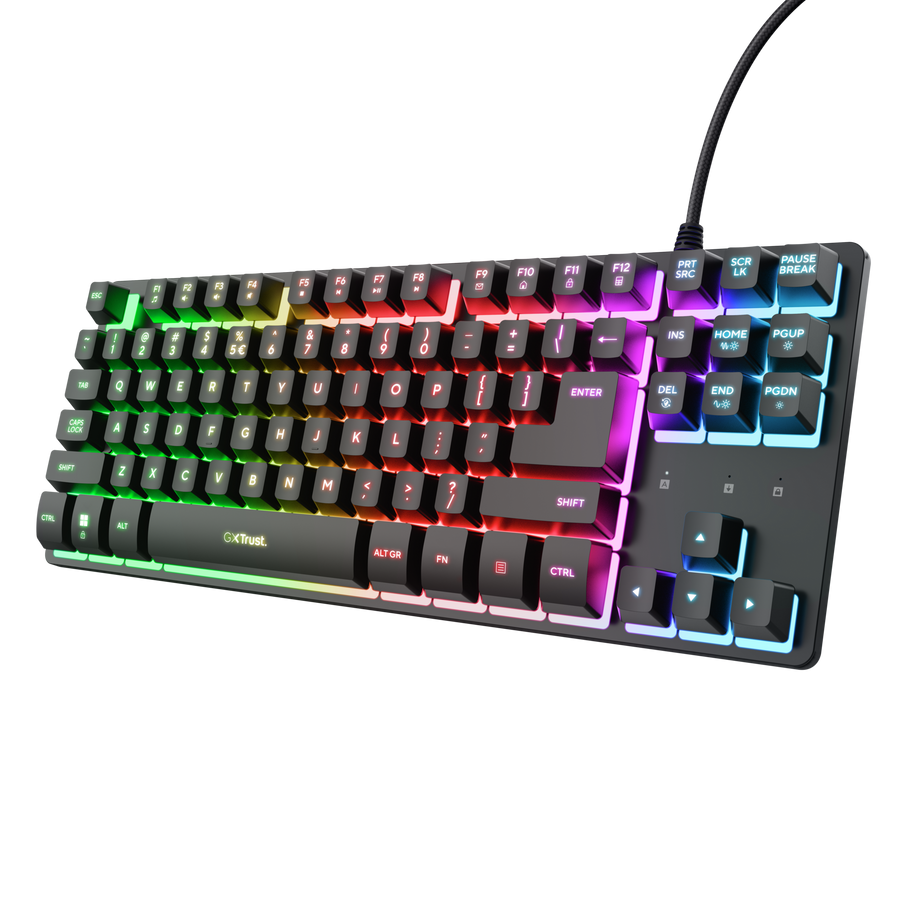 Trust Tastiera Gaming RGB THADO GXT833