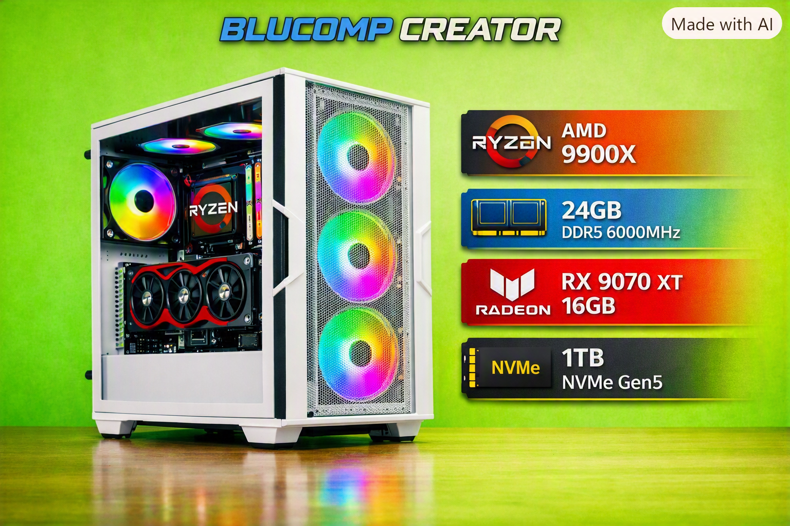Copilot_20260916_173420 Pc Assemblato per Gaming BLUCOMP CREATOR