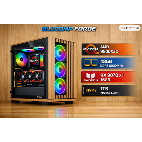 Copilot_20260916_174415 Pc Assemblato per Gaming BLUCOMP FORGE