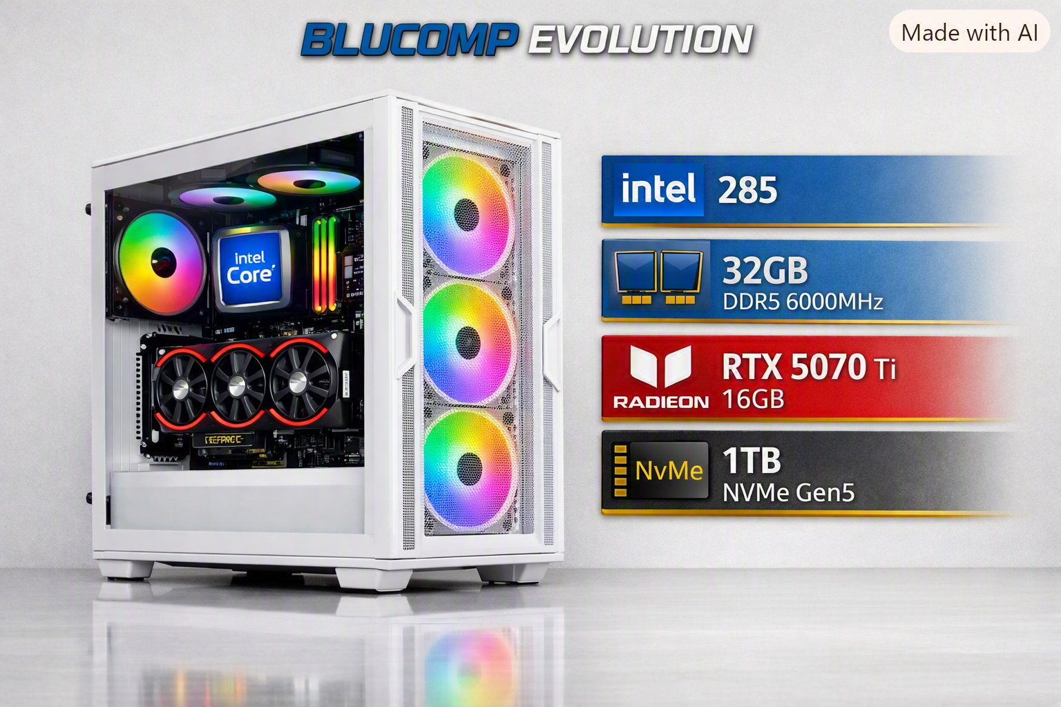 Copilot_20260916_175144 Pc Assemblato per Gaming BLUCOMP EVOLUTION