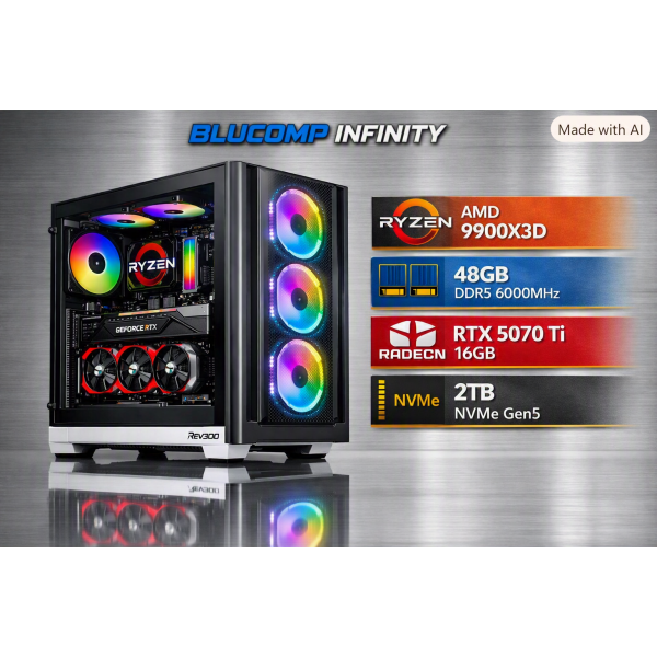 Pc Assemblato per Gaming BLUCOMP INFINITY