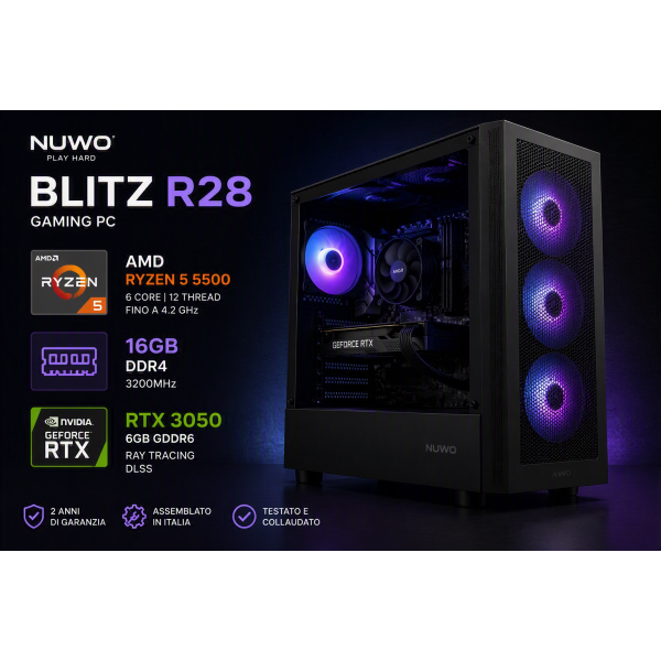 Pc Assemblato per Gaming BLUCOMP CORE