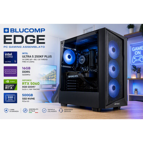 Designer(4) Pc Assemblato per Gaming BLUCOMP EDGE