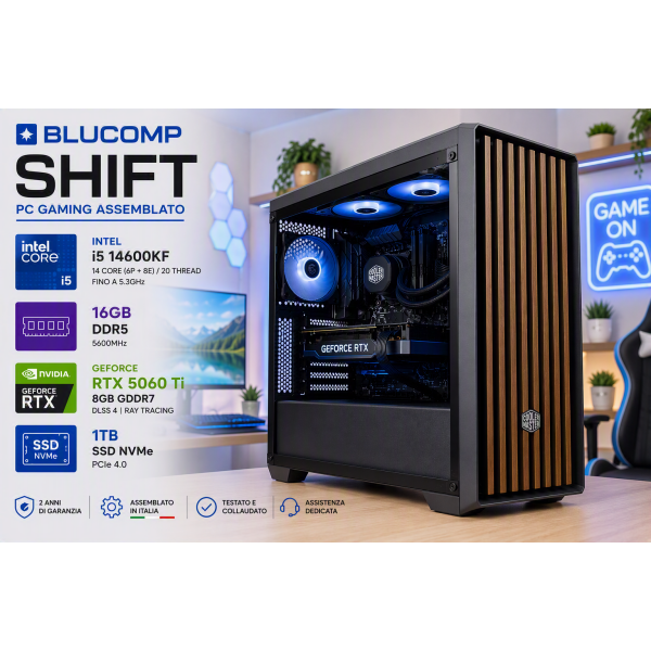 Designer(6) Pc Assemblato per Gaming BLUCOMP SHIFT