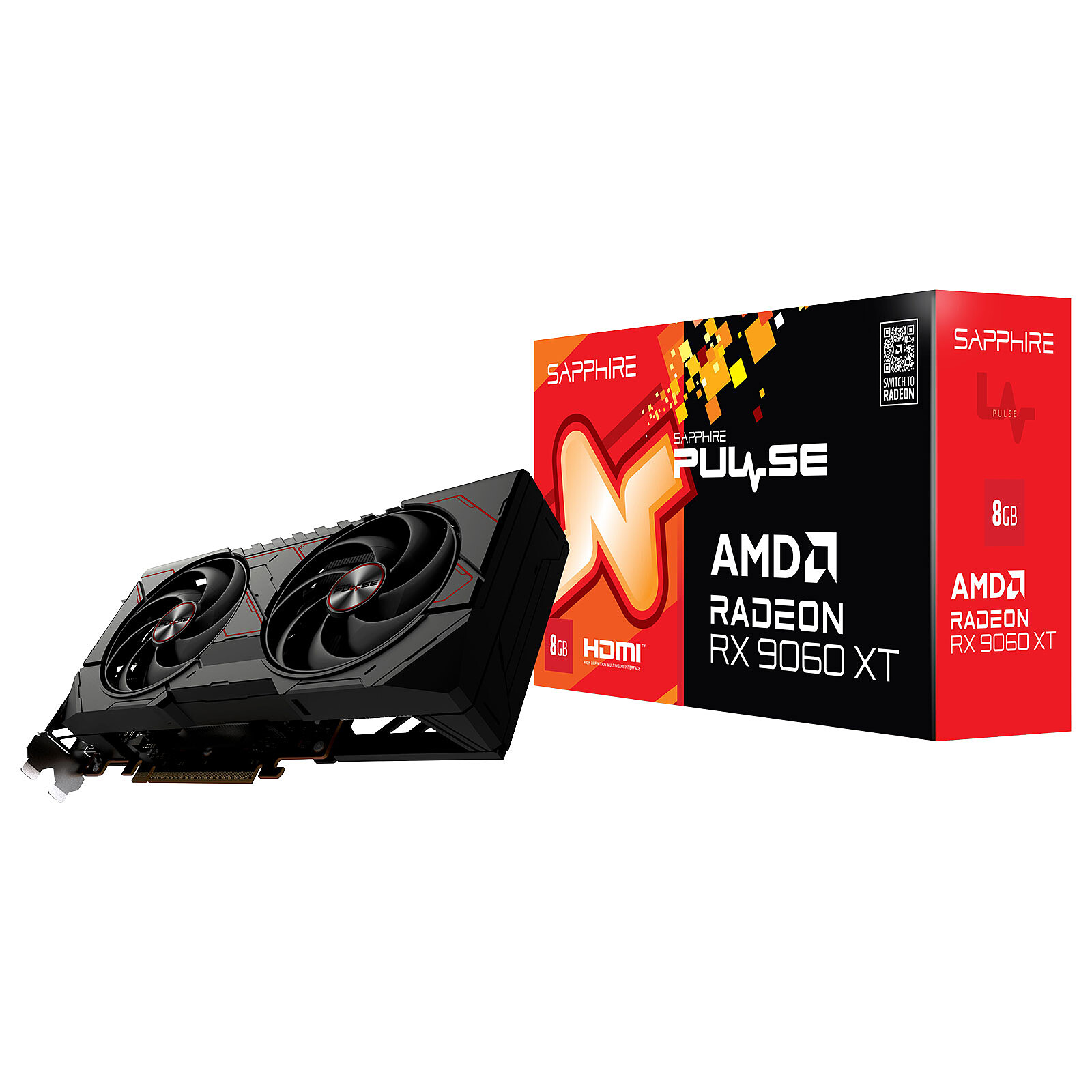 LD0006248892 Scheda Video Sapphire RX9060XT 8GB Pulse 11350-05-20G
