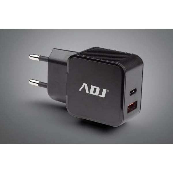 yron Caricabatterie ADJ YRON 30W 2 Porte: 1 USB-C, 1 USB-A 110-00115
